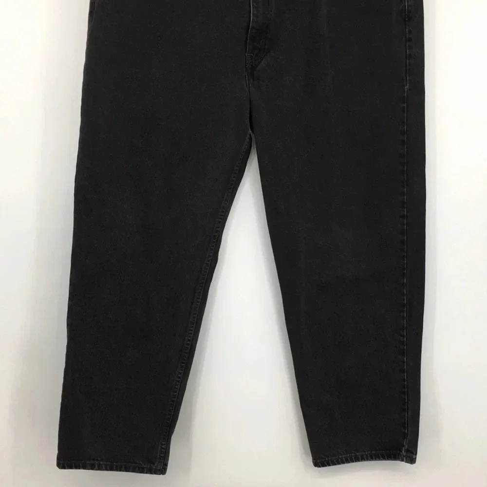 Levis 550 Jeans Mens 40x30 Black Denim Relaxed Fit 100% Cotton Vintage‎ 1999